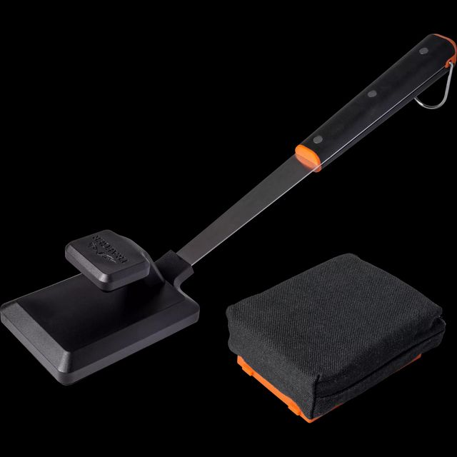 Traeger Black BBQ Steam n' Clean Brush-1
