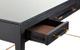 Currey & Company Verona Black Lacquered Linen Large Desk-4