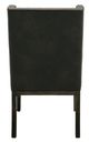 International Furniture Direct Black Balam 2-Piece Stained Dark Side Chair Set-3