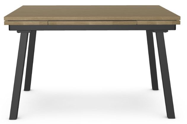 Amisco Customizable Lewis Thermo Fused Laminate 48" Dining Table with Extension-2