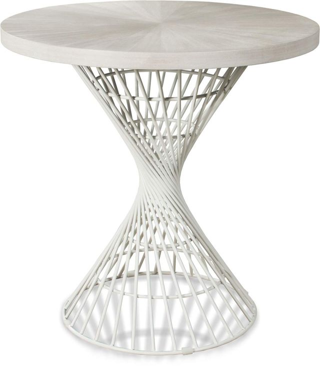 HH2 Home Kanister White Round Counter Height Dining Table-0