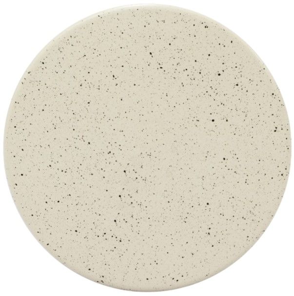 Meridian Furniture Anika Cream Terrazo End Table-3