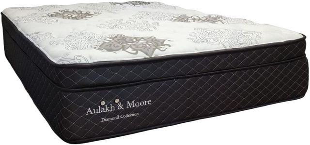 Grand matelas euro plateau mi-ferme hybride de Rest-On-It Aulakh & Moore 2 Diamond