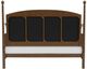 Riverside Furniture Calhoun Whiskey Oak King Upholstered Panel Bed-4