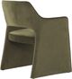Primo™ International Barksdale 2-Piece Green Piping Velvet Dining Arm Chair Set-4