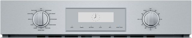 Thermador® Professional® 30" Stainless Steel Oven/Micro Combo Electric Wall Oven-3