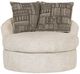 Signature Design by Ashley® Soletren Stone Swivel Accent Chair-1