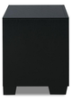 New Classic® Home Furnishings Luxor Black Nightstand-2