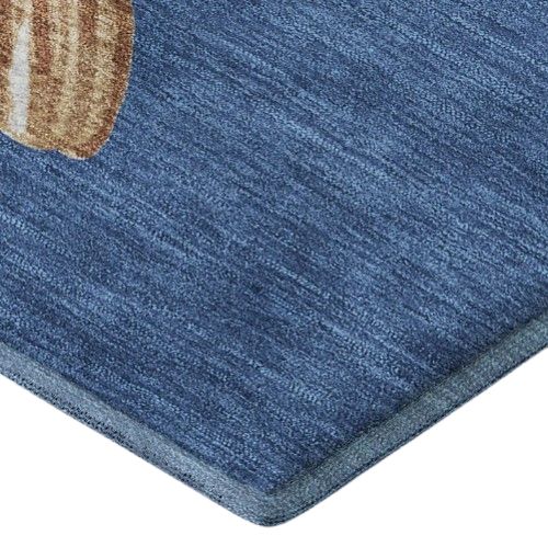 Dalyn™ Rug Company Merry & Bright MY28 Navy 5'x8' Area Rug-3