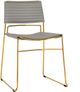 TOV Furniture Domani Grey Vegan Leather Chair-0