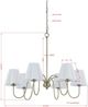 Forty West Kensington Brass Chandelier-1