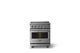 Viking® 5 Series 30" Stainless Steel Pro Style Electric Range with Polished Chrome Trim-3
