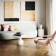 TOV Furniture Tulum Ivory Concrete Indoor/Outdoor Coffee Table-1