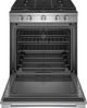 Whirlpool® 30" Fingerprint Resistant Stainless Steel Slide In Gas Range-1