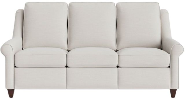 Bassett® Furniture Customizable Magnificent Motion Roll Arm Power Reclining Sofa-1
