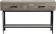Magnussen Home® Fenwick Whitetail Brown Rectangular Sofa Table with Matte Black Base-2