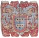 A & B Home 2-Piece Multi-Colored Wooden Wall Plaque Set-1