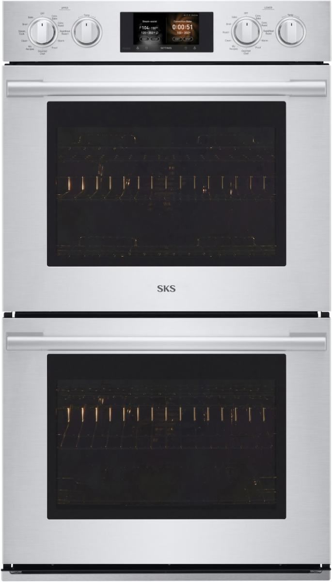Signature Kitchen Suite 30" Stainless Steel Double Electric Wall Oven