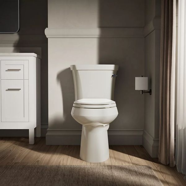 KOHLER® Wellworth® Biscuit Right-Hand Trip Toilet Tank, 1.28 Gpf with Insuliner® Tank Liner  -3