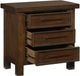 Homelegance® Logandale Brown Nightstand-3