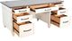 Sunny Designs™ Home Office Buckskin/Marble White Desk-2