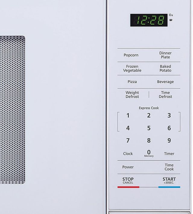 Magic Chef® 1.1 Cu. Ft. White Countertop Microwave-2