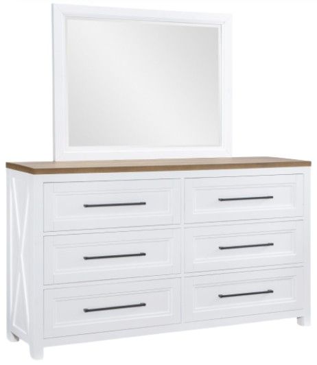Legacy Classic Franklin Natural White Dresser-1