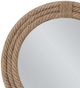 Bassett Mirror Mayflower Brown Rope Wall Mirror-3