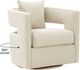 TOV Furniture Kennedy Cream Swivel Accent Chair-5