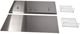 JennAir® 48" Stainless Steel Backsplash Kit with Shelf -0