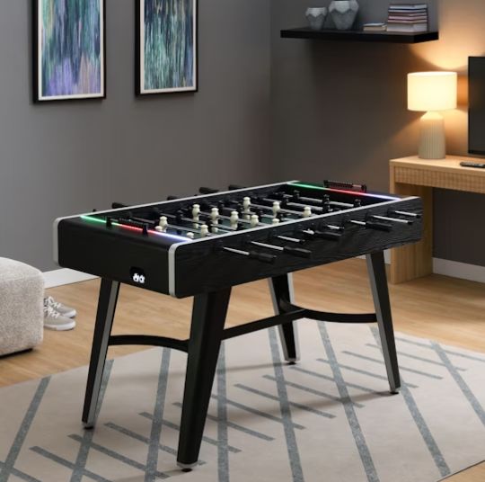 Elements International Amaya Black Foosball Table-1