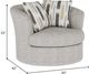 Emerald Home Myles Gray Swivel Chair-2