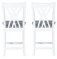 Powell® Starla 2-Piece White Counter Stool Set-4