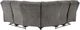 Signature Design by Ashley® Museum 2-Piece Pewter Manual Reclining Sectional-1