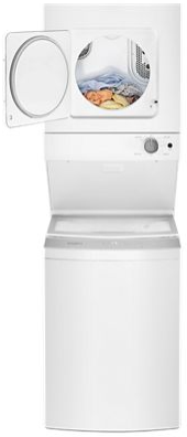Whirlpool® White Electric Laundry Center, 1.8 Cu. Ft. Washer, 3.4 Cu. Ft. Dryer-2