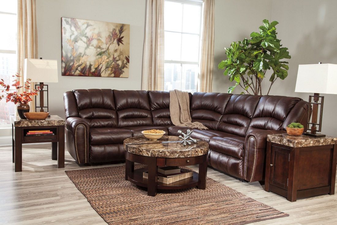 Signature Design by Ashley® Kraleene Dark Brown Chair Side