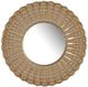 A & B Home Sunburst Gold Mirror-0
