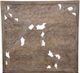 Porter International Designs Dahlia Brown Queen Panel Bed-3
