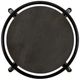 Powell® Haywood Dark Gunmetal/Gray Adjustable Backless Stool -5