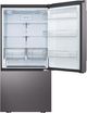 LG 33” 25.5 Cu. Ft. Black Stainless Steel Bottom Freezer Refrigerator-1