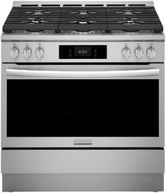 Frigidaire Gallery® 36" Smudge-Proof® Stainless Steel Freestanding Natural Gas Range