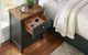 A-America® Stormy Ridge Chickory Black Nightstand-2