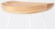 EQ3 Dawn NaturalAsh/White Bar Stool-4
