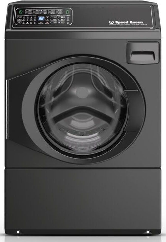 Speed Queen® FF7 3.5 Cu. Ft. Matte Black Front Load Washer