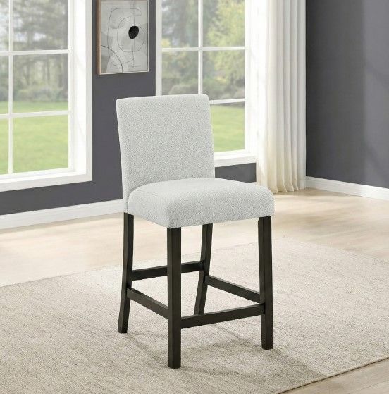 New Classic® Home Furnishings Carissa Espresso/Stone Counter Dining Chair-1