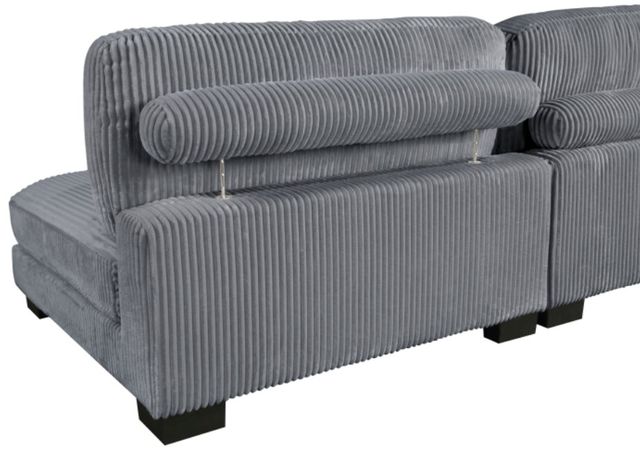 Homelegance® Traverse 7-Piece Gray Modular Sectional with Reversible Chaise and Ottoman-3