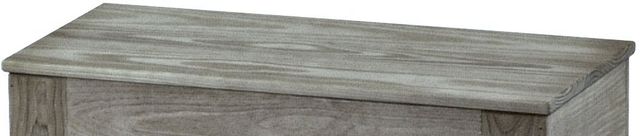 Crate Designs™ Furniture Storm Wood Lacquer Top Storage Bench-1