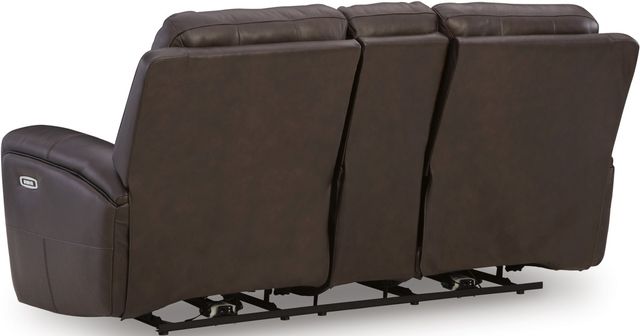 Signature Design by Ashley® Gravier Cordova Power Reclining Loveseat with Console-4