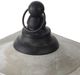 A & B Home Gray Cement Lantern-2