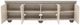 Michael Amini® Fantosini Silver Leaf Media Cabinet-2